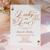Glückliche Liebe Vintage Cupid Brautparty