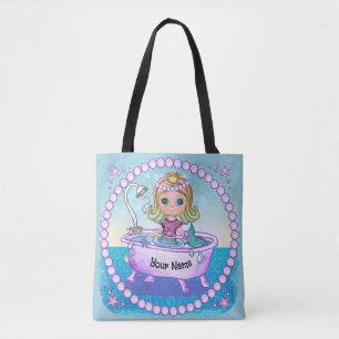 Glückliche Meerjungfrau Bad Tasche