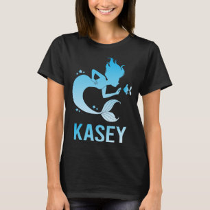 Glückliche Meerjungfrau - Kasey Name T-Shirt