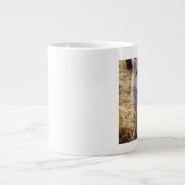 Glückliche Minischwein-Tunnel-bohrwagenTasse Jumbo-Tasse