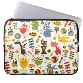 Glückliche Monster Laptopschutzhülle