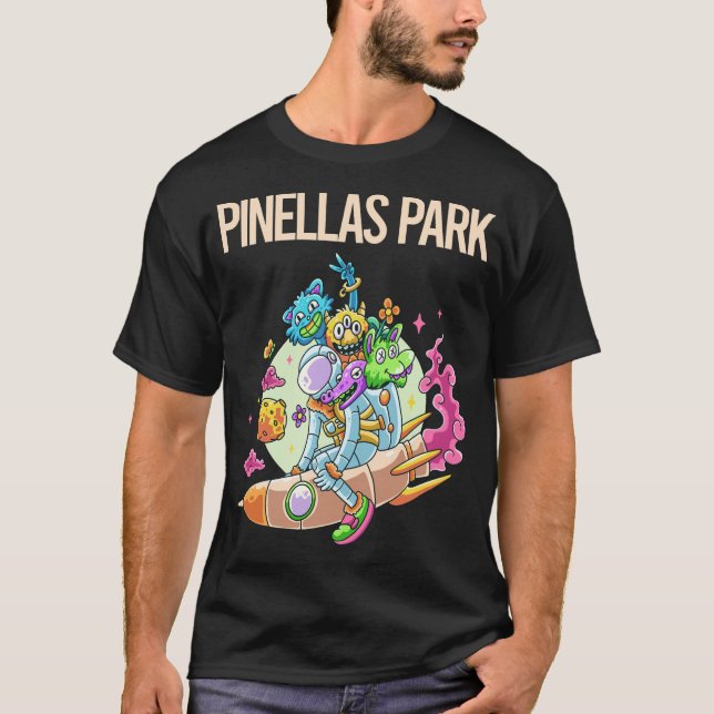Glückliche Monster - Pinellas Park T-Shirt (Vorderseite)