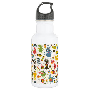 Glückliche Monster Trinkflasche