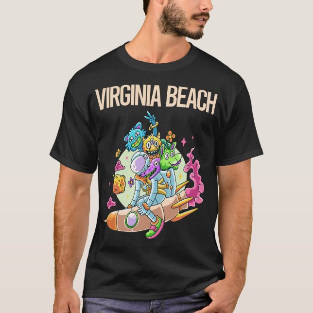 Glückliche Monster - Virginia T-Shirt (Vorderseite)