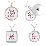 Glückliche Mutter Tag Beste Mama je Versilberte Kette<br><div class="desc">Capture Mama's heart this Mother's Day mit unseren modernen und eleganten 'Best Mama Ever' Necklaces! Ein zeitloses Symbol für Liebe und Wertschätzung,  das die ganze Familie schätzen kann. Erleben Sie ihren Stil mit diesem raffinierten Stück,  das ihre außergewöhnliche Rolle in unserem Leben feiert.</div>