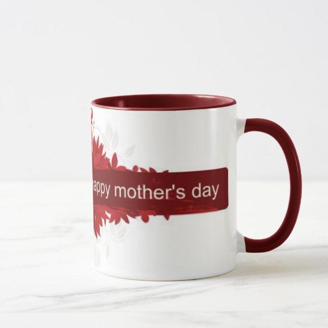 Glückliche Mutter-TagesTasse Tasse (Rechts)
