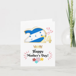 Glückliche Muttertagskarte "Honduras" Karte