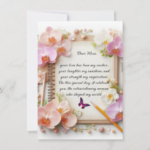 Glückliche Muttertagskarte Karte