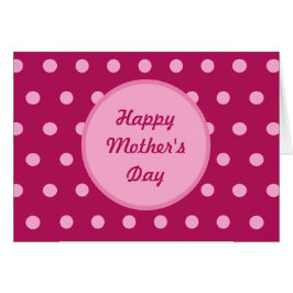 Glückliche Müttertagskarten (Magenta & Pink)