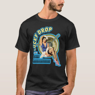 Glückliche Nasen-Kunst des Tropfen-WWII T-Shirt