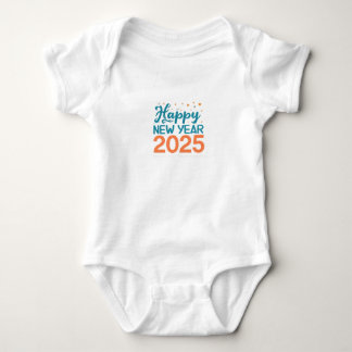 Glückliche NeujahrsBabyanzüge. Baby Strampler