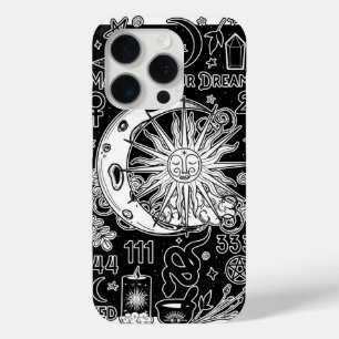 Glückliche Numerologie-Manifestationsmagie Schwarz Case-Mate iPhone Hülle
