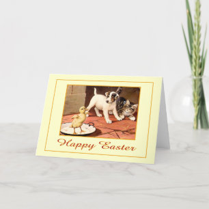 Glückliche Ostern-Karte Feiertagskarte