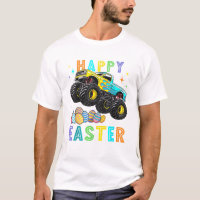 Glückliche Ostern Monster Truck Ostereier Kleinkin