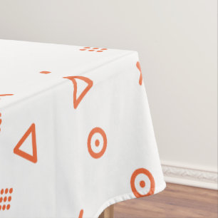 Glückliche Partikel Tischdecke