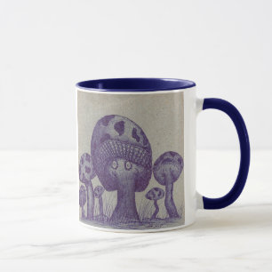 Glückliche Pilz-Tassen Tasse