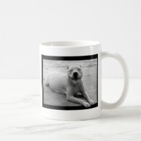 Glückliche pitbull Tasse