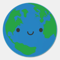 Glückliche Planeten-Erde