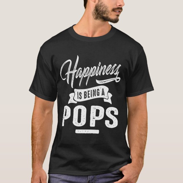 Glückliche Pop T-Shirt (Vorderseite)
