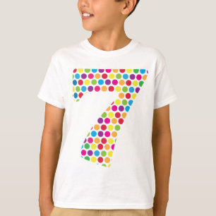 Glückliche Punkte -7 T-Shirt