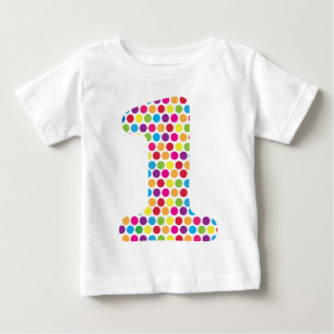 Glückliche Punkte Baby T-shirt