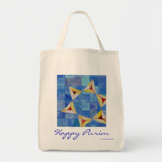 Glückliche Purim Tasche - groß für Shalach Manot