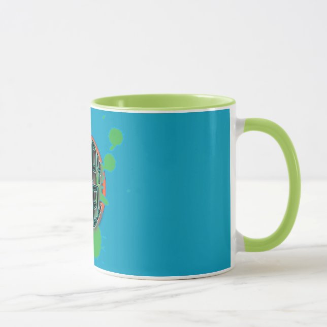 Glückliche Rebellenkaffee-Tasse Tasse (Rechts)