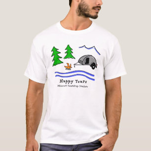Glückliche Risse T-Shirt
