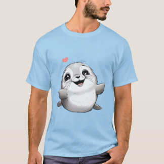 Glückliche Robbe T-Shirt
