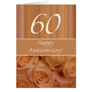 Glückliche Rose zum 60. Jubiläum