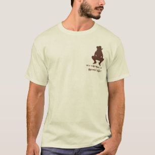 Glückliche Rückseite des Enten-Bauernhof-T - T-Shirt