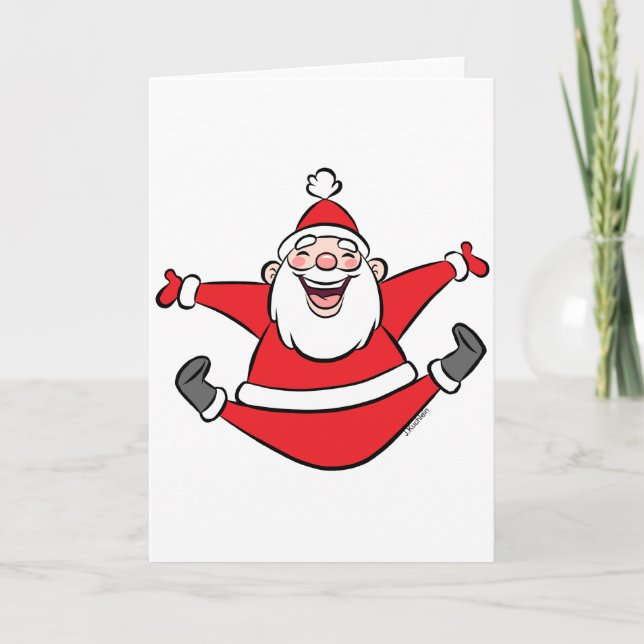 Glückliche Sankt Feiertagskarte (Vorderseite)