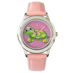 Glückliche Schildkröte Armbanduhr