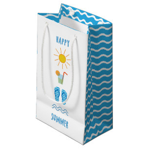Glückliche Sommer-Geschenk-Tasche Kleine Geschenktüte
