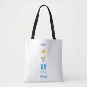 Glückliche Sommer-Taschen-Tasche Tasche
