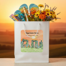 Glückliche Sommersonnenwende Stonehenge