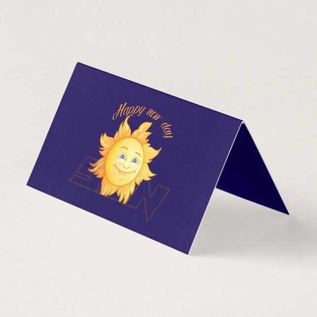 Glückliche Sonne (Vorderseite)