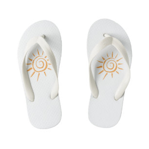 Glückliche Sonnensandalen für Kinder - Süßer Somme Kinderbadesandalen