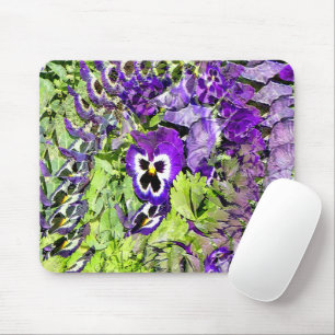 Glückliche Stiefmütterchen... Mousepad