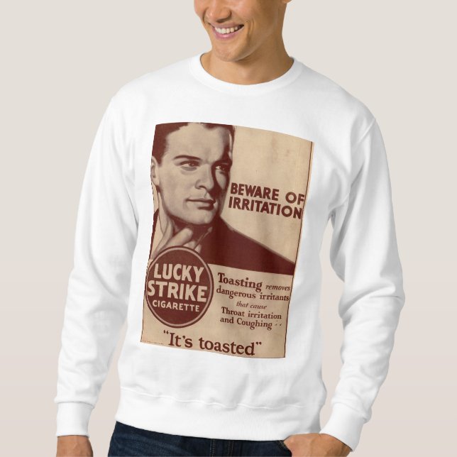 Glückliche Streiks - Vorsicht vor Irritationen Sweatshirt (Vorderseite)