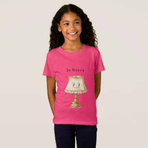 Glückliche süße lächelnde Lampe T-Shirt