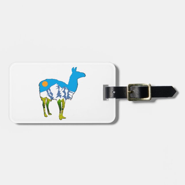 GLÜCKLICHE TAGE GEPÄCKANHÄNGER (Vorderseite horizontal)