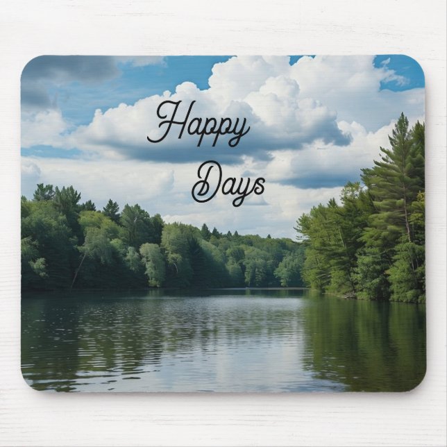 Glückliche Tage-Mauspad Mousepad (Vorne)