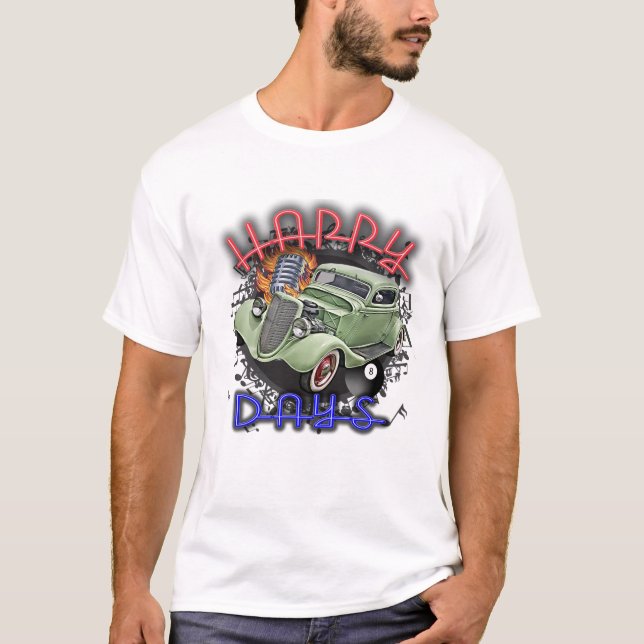 Glückliche Tage T-Shirt (Vorderseite)