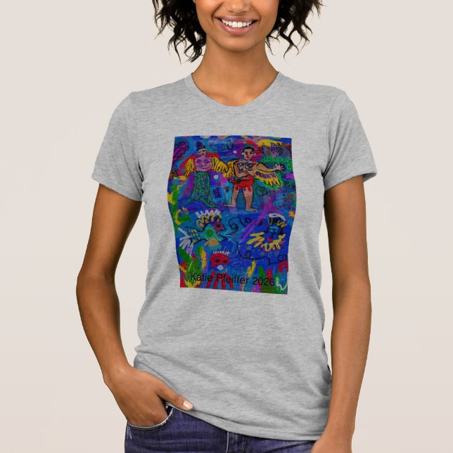 Glückliche Tage T-Shirt (Vorderseite)