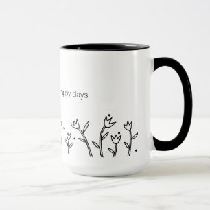Glückliche TagesTasse - Sarah Fielke BOM 2016 Tasse