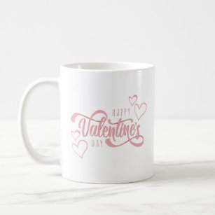 Glückliche Tasse des Valentines Tagesder