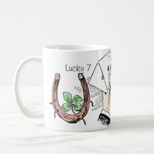 Glückliche Tassen-Charme-und Symbol-Schale Kaffeetasse