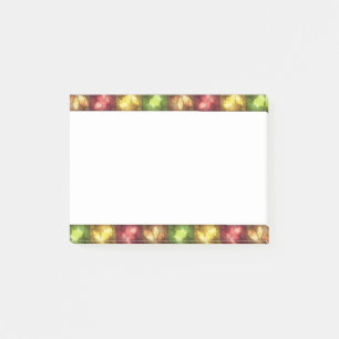 Glückliche Thanksgiving-Grunge-Blätter - Post-it®- Post-it Klebezettel