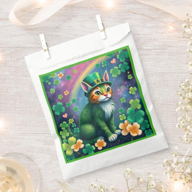 Glückliche Tiere in Tarnung - St. Patrick's Day Fu Geschenktütchen (Ausgeschnitten)